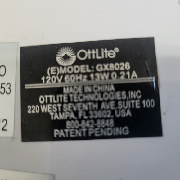 OttLite Daylight Lamp Desk Light Task Lamp USED - Picture 4 of 12